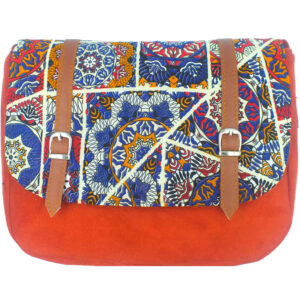 Bohemien crossbody-schoudertas met artistiek patroon Bita
