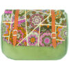 Bohemian crossbody schoudertas met bloemenpatroon Elaheh
