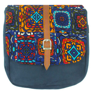 Bohemian crossbody schoudertas met artistiek Eslimi-patroon
