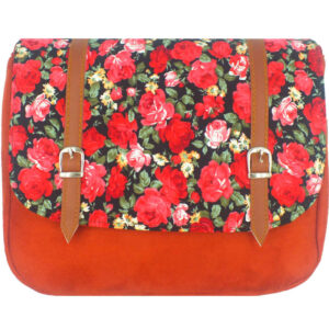 Bohemian crossbody schoudertas met bloemenpatroon