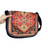 Bohemian crossbody schoudertas met Perzisch geïnspireerd patroon Naghsh