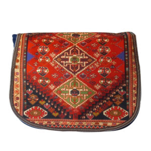 Bohemian crossbody schoudertas met Perzisch geïnspireerd patroon Naghsh