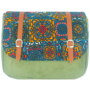 Bohemian crossbody schoudertas met artistiek patroon Sama