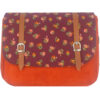 Bohemian crossbody schoudertas met bloemenpatroon Ziba