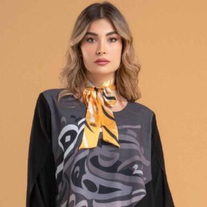 Perzische Tuniek Eshgh — Damestop — Grijs — Perzisch Design