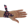 Bohemien stoffen polsdoek-horloge voor dames – Perzische kalligrafie
