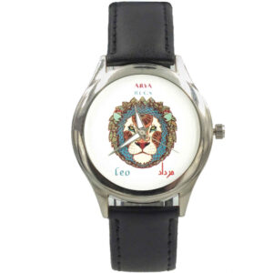 Artistiek Perzisch dierenriem horloge – Mordad