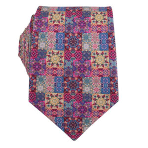 Herenstropdas – Perzische artistieke elegantie Kaleidoscoop Dara