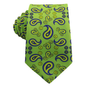 Herenstropdas – Perzische artistieke elegantie Paisley in groen
