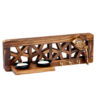 Decoratieve houten wand-sleutelhouder met ontwerp Bird