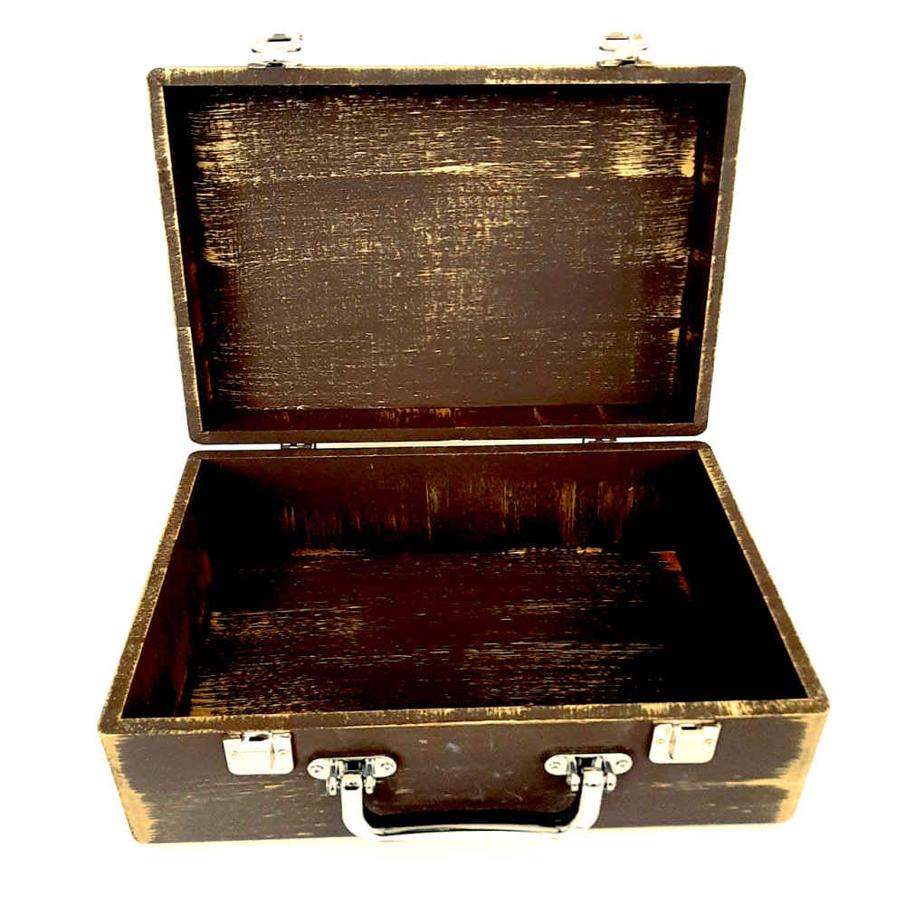 Houten geschenkdoos met Perzisch motief – Hart