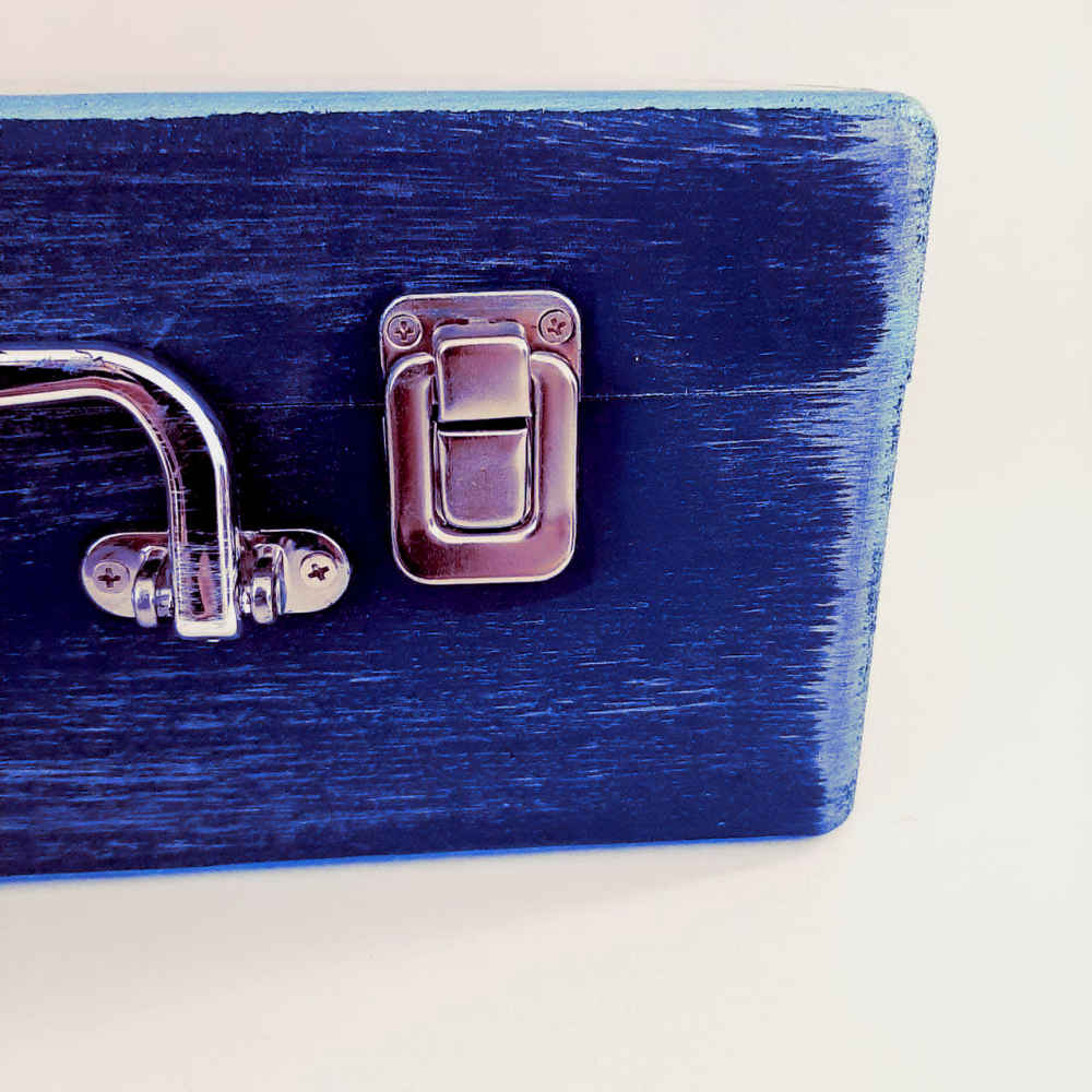 Houten geschenkdoos met Perzisch motief – Schrijver