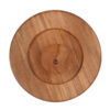 Houten wierookhouder – Rond Model Laleh (set van 2)