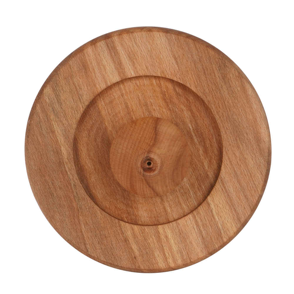 Houten wierookhouder – Rond Model Laleh (set van 2)