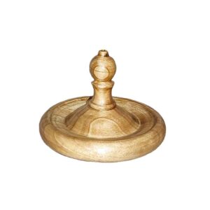 Houten wierookhouder – Rond Model Sima (set van 2)