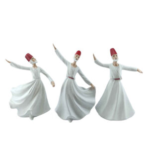 Decoratieve Sama Dansers – Culturele Beeldenset van 3