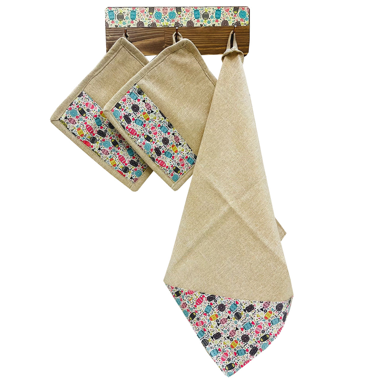16-delige Keukenaccessoireset Chocolade