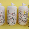 Ceramische potten set – Blossom (3x)