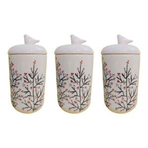 Ceramische potten set – Blossom (3x)