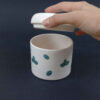 Ceramische potten set – Fittonia (3x)