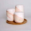 Keramische potten set – Ideaal voor keukenopslag & organisatie, Lux (3x)