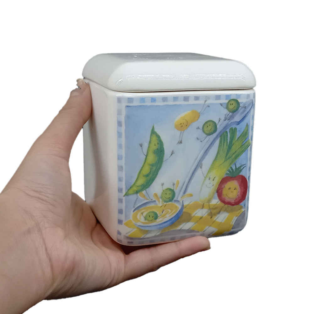 Ceramische potten set – Peas (3x)