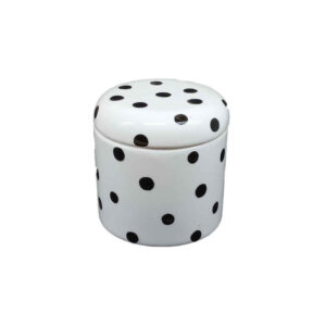 Ceramische potten set – Polka Dots (3x)