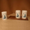 Ceramische potten set – Rabbits (3x)