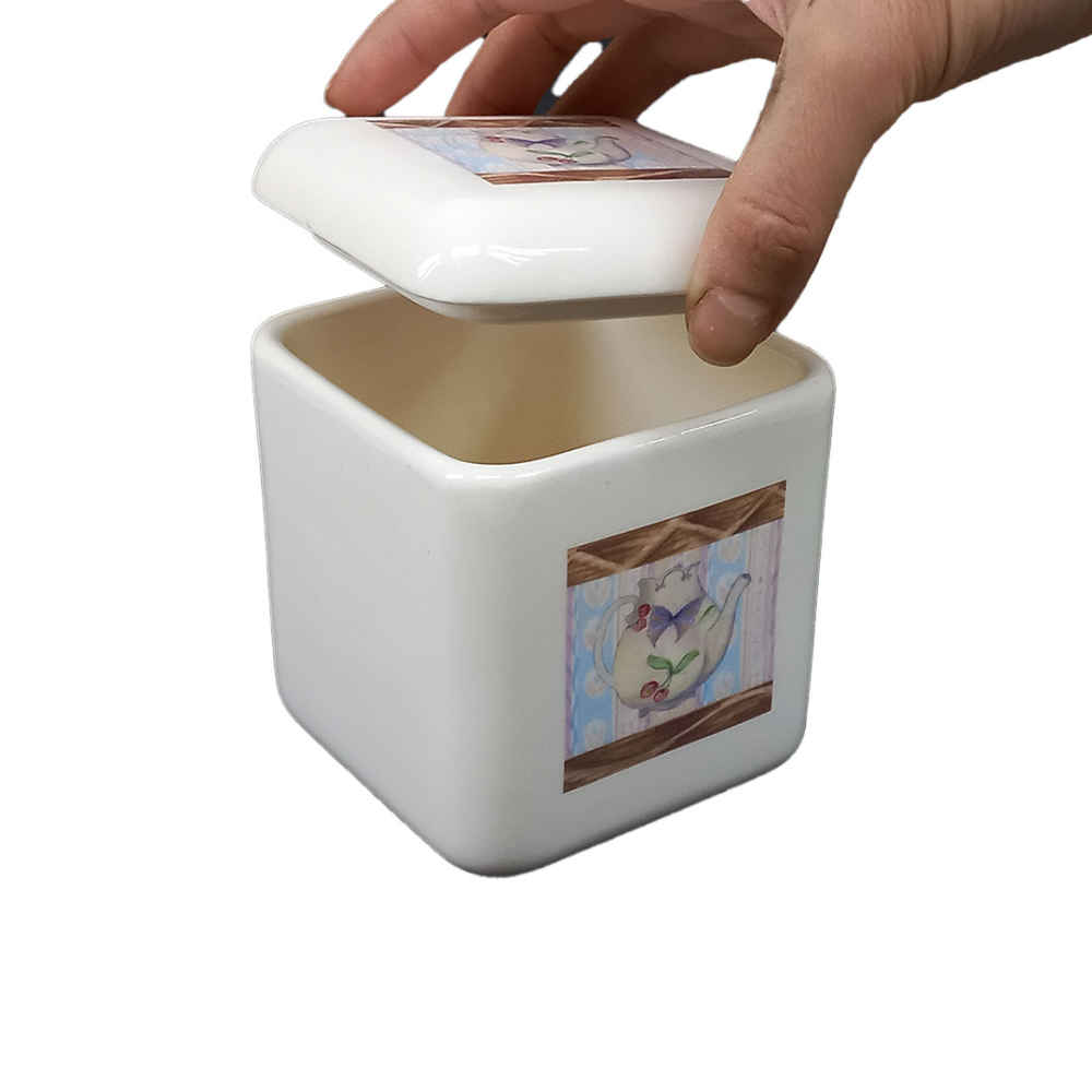 Ceramische potten set – Kunstzinnig Opslag (3x)
