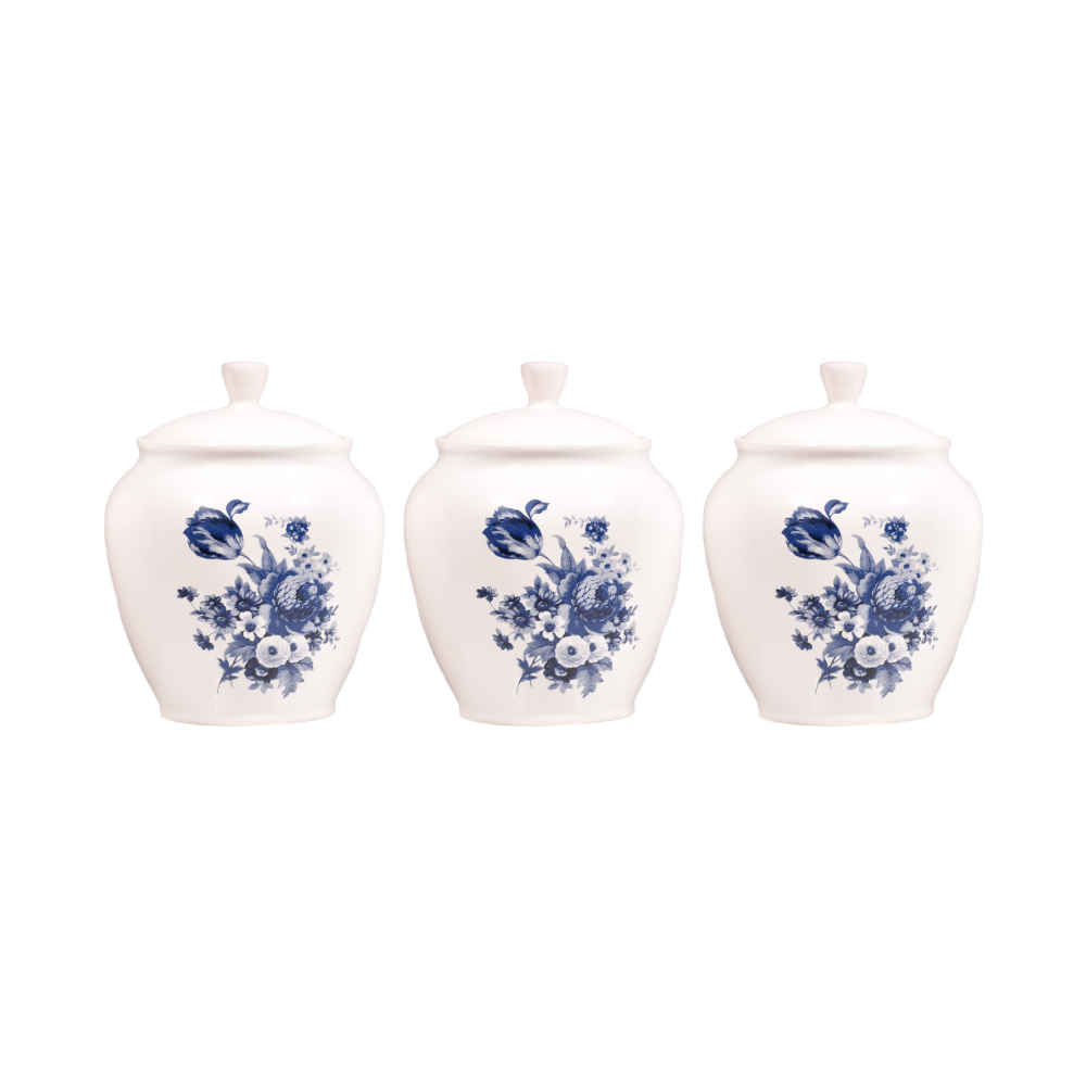 Ceramische voorraadpot – Yas (3x)