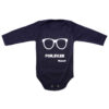 Set van 3 Pasgeboren Babykleding – Blauw Bril Model