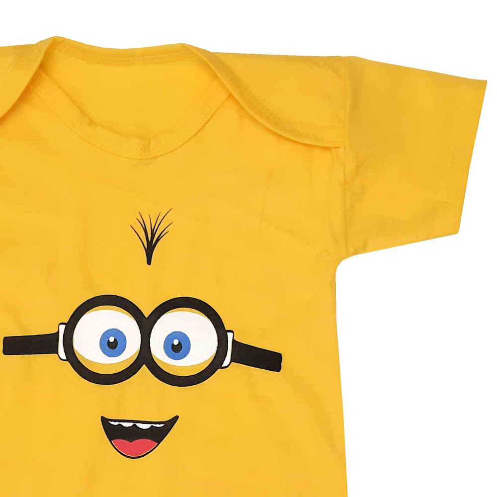 Set van 3 Pasgeboren Babykleding – Geel Minions Model
