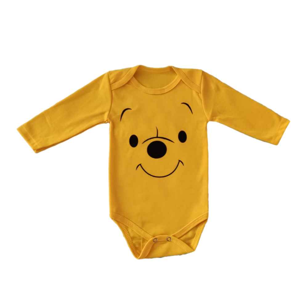 Winnie the Pooh Babykleding – Gele 3-Delige Set