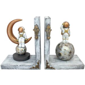 Astronaut polyester sculptuur boekensteun