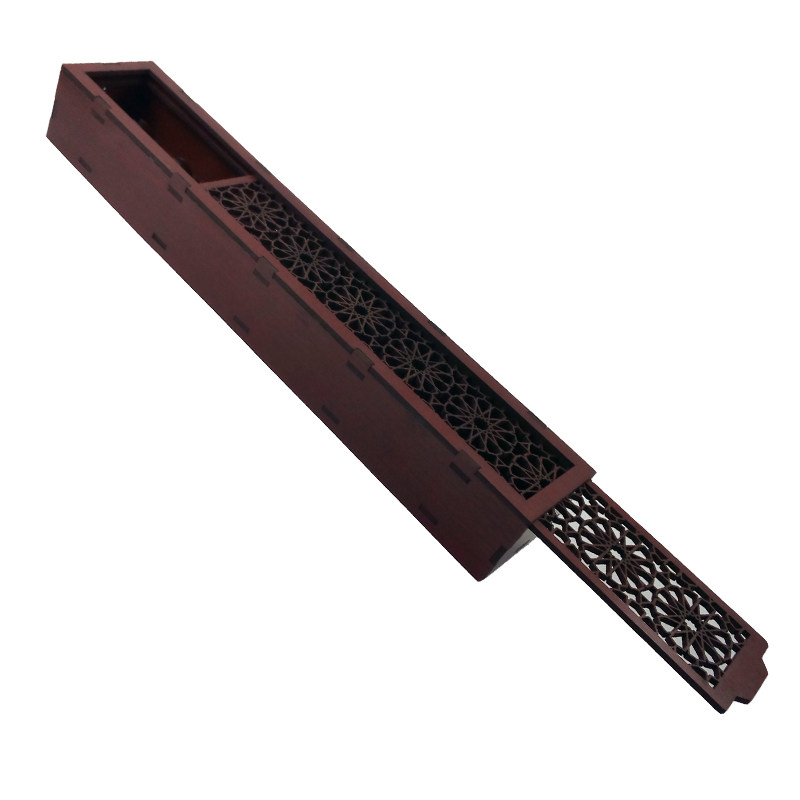 Houten wierookhouder – Model Es