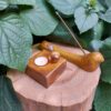 Houten wierookhouder – Model Ava