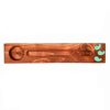 Houten wierookhouder – Model Turkoois