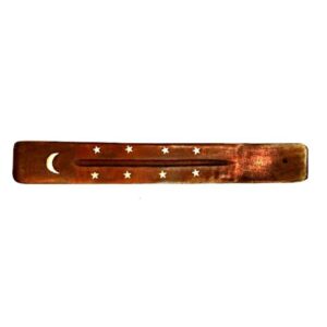 Houten wierookhouder – Model Maan