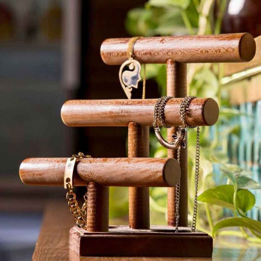 Houten sieradenhouder en organizer – Barbara model