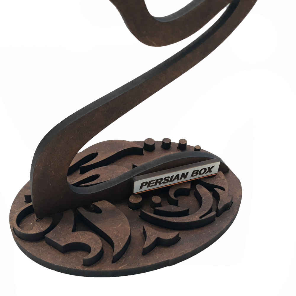 Houten sieradenhouder en organizer – Gezicht model