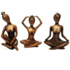 Yoga Meisjes Beeldjes – Rustgevende Houdingen (Set van 3)