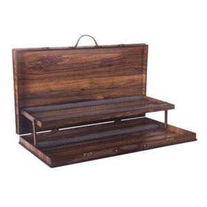 Houten kleurpotlodendoos 120 kleuren met lade – Carno-editie voor kunstenaars
