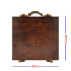 Houten kleurpotlodendoos 120 kleuren met lade – Pasargad-collectie voor kunstenaars