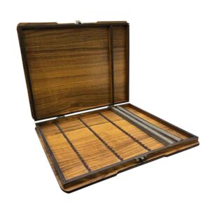 Houten kleurpotlodendoos 24 kleuren – Sarvin-editie voor kunstenaars