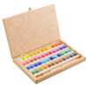 St.Petersburg Aquarelset – 48 Kleuren in Luxe Houten Kist