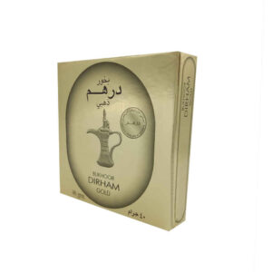 Dirham Gold Arabische Bakhoor – 40 gram (set van 4)
