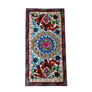 Geborduurd wandtapijt – Balochi Shina Kunst