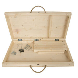 Houten Perzische Korsi-tafel – Opvouwbaar & draagbaar 70R
