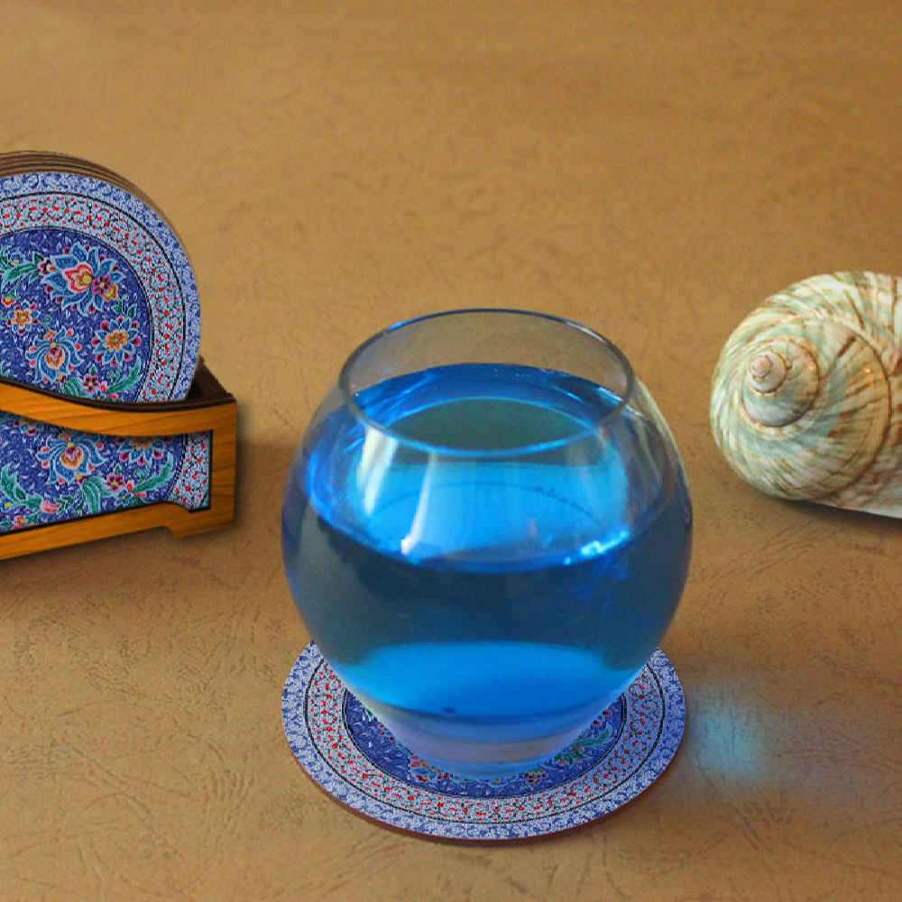 Onderzetterset met Houder – Artistiek Design Gelareh