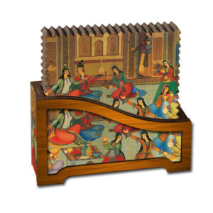 Onderzetterset met Houder – Artistiek Design Rima